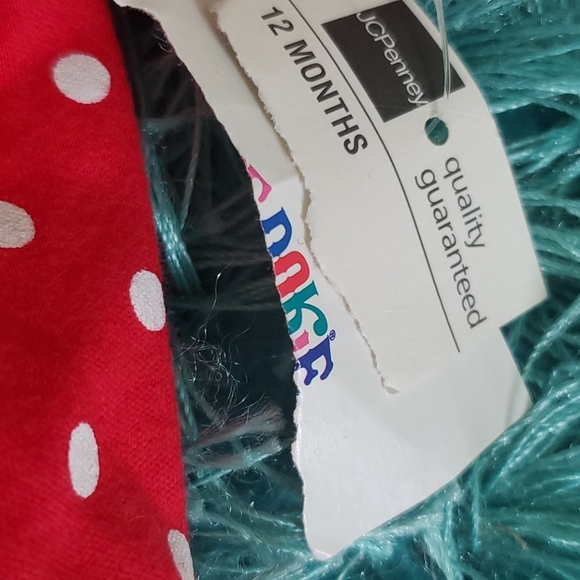 nwt baby girls 12 mos. red/white polka-dot outfit - Picture 3 of 8